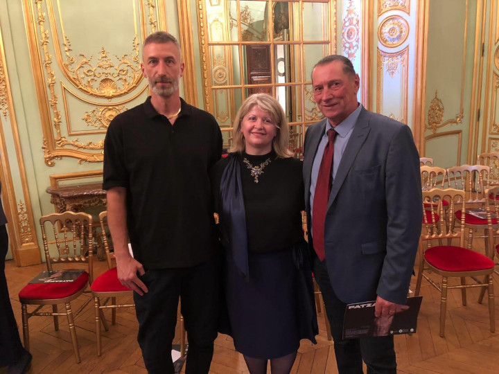 Ivan Patzaichin si Victoria Darolti Ambasada Romaniei la Paris iunie 2019