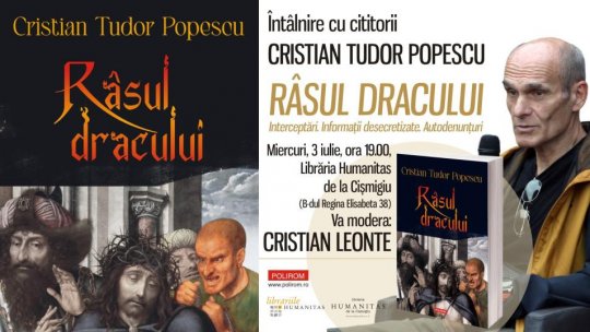 Întâlnire cu Cristian Tudor Popescu la București și Brașov