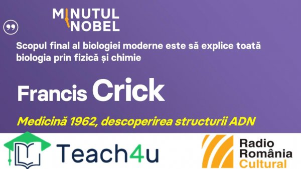 Minutul Nobel - Francis Crick | PODCAST