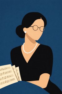 Nadia Boulanger (1887-1979) - compozitoare, pianistă, organistă, dirijoare, profesoară franceză