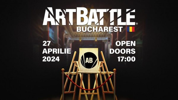 Art Battle revine cu a treia editie, la Palatul Bragadiru, pe 27 aprilie