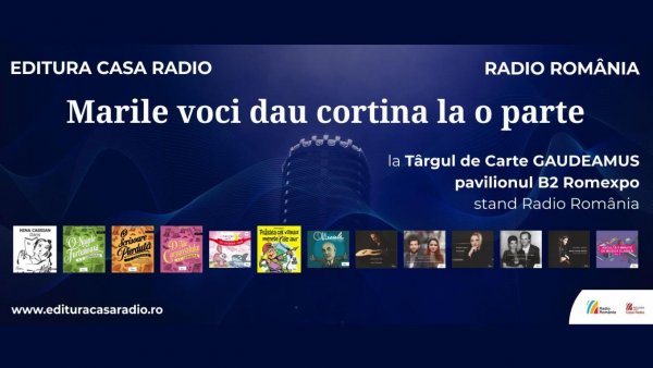 Editura Casa Radio la cea de-a XXXI-a ediție a Târgului de Carte Gaudeamus Radio România