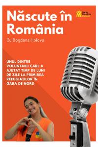 Născut în România cu Bogdana Holova, studentă și voluntară în Gara de Nord