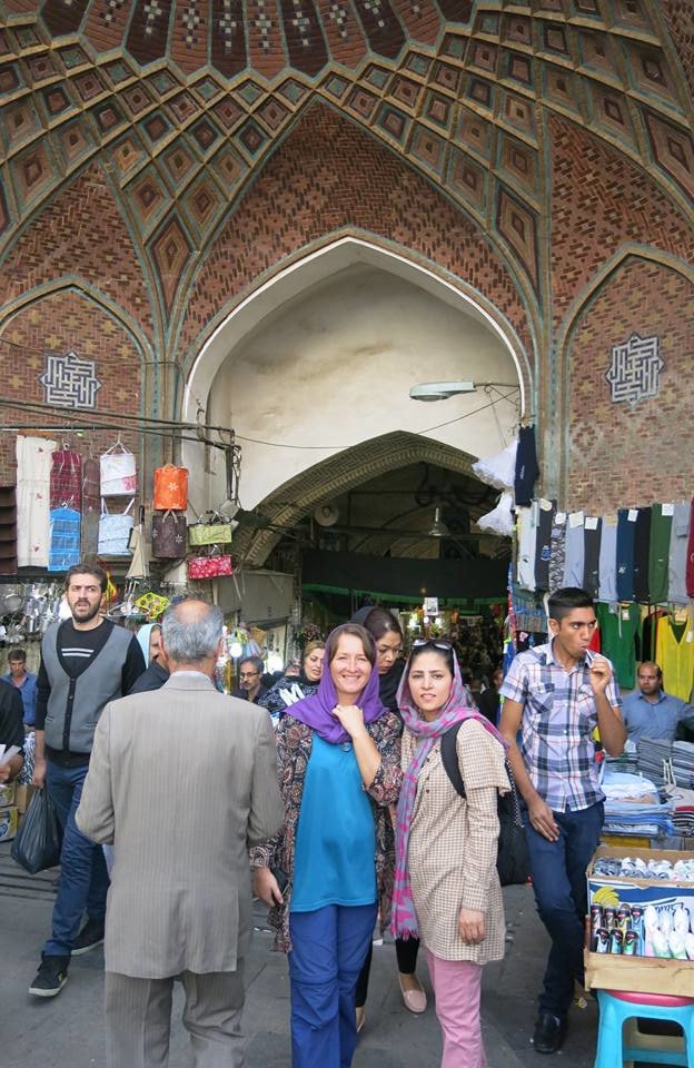 Terra in mers-Vizita bazar Teheran-2015