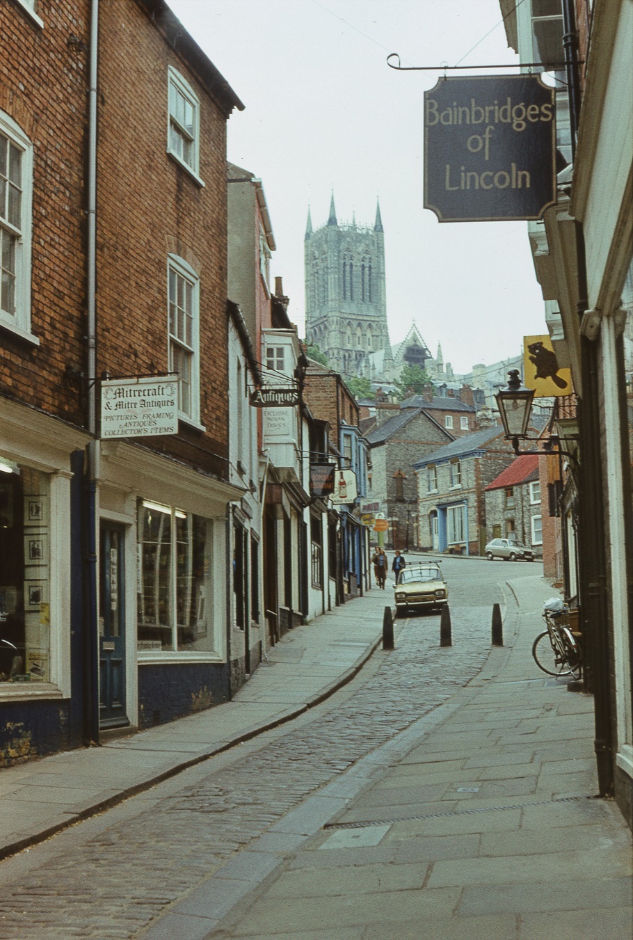 Lincoln (Anglia) - Steep Hill, Mircea Alifanti, începutul anilor 1970